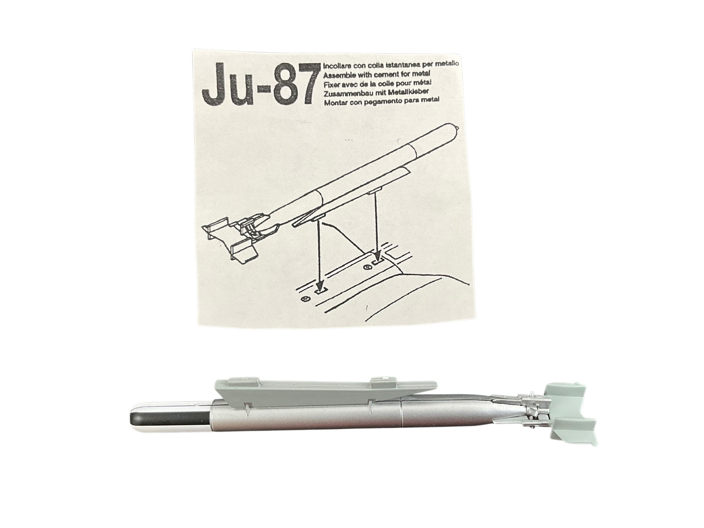 1/48 Armour/Franklin Mint (ART.98056//B11B261) Junkers JU87D Stuka (61+A83) Sea Grey Camo "Torpedo Flieger" WWII Deutsch's Reich Luftwaffe (Limited Edition)