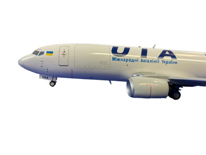 Ukrainian International Airlines Cargo Boeing 737-300 JC Wings 1:200 Scale Die Cast Model NIB