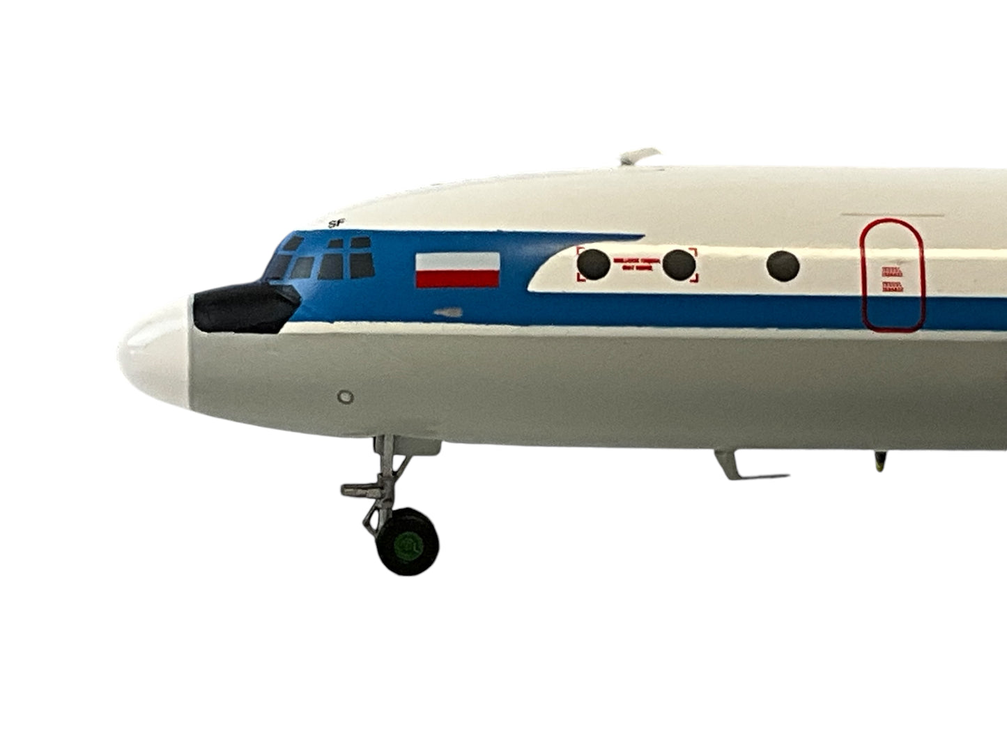 1/200 Herpa (HE572446) Iliuszyn IL18 (SP-LSF) !sr Communist Livery LOT Polish Airlines (Limited Edition)