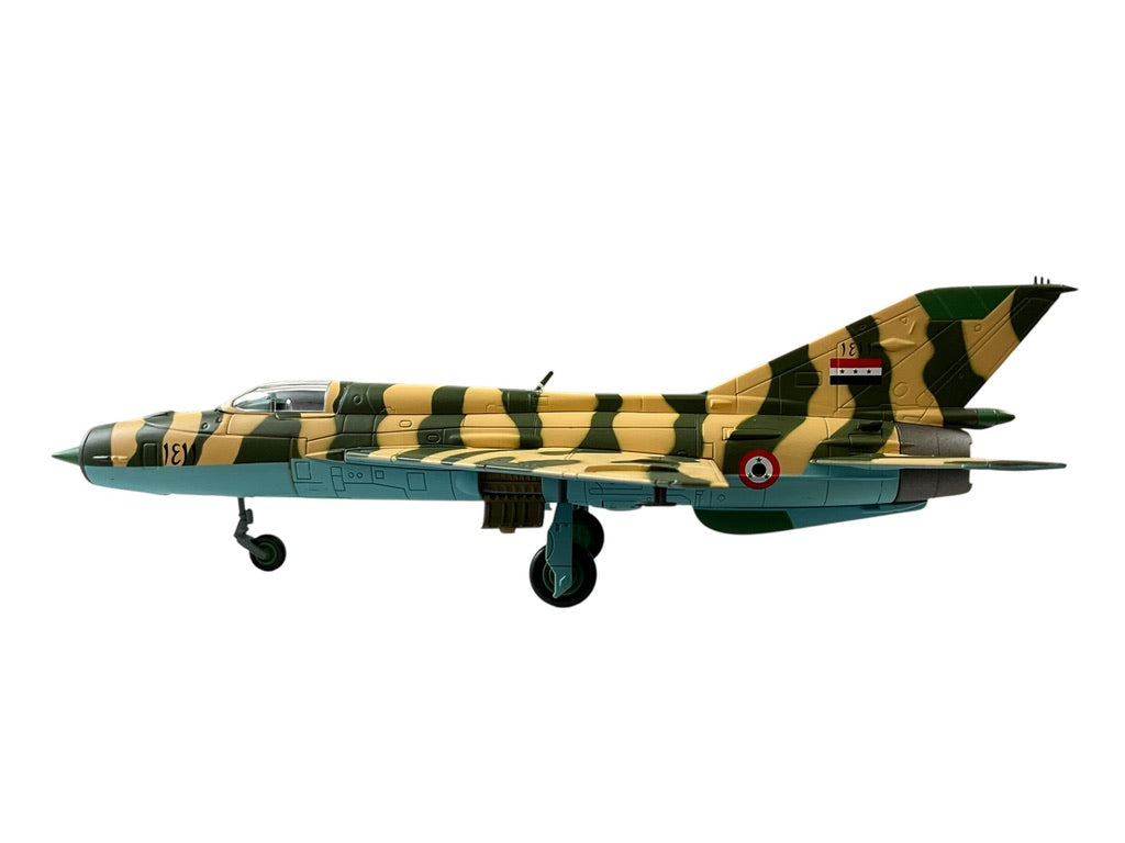 1/72 HobbyMaster (HA0188) Mikoyan MiG21FL Fishbed-D (Black 1411) Syria, Early 1970's Syrian Arab Air Force (Limited Edition)