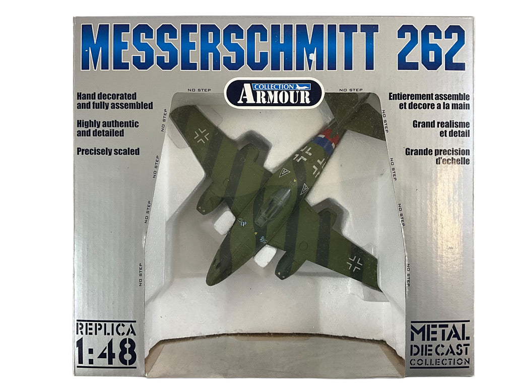 1/48 Armour/Franklin-Mint (98153) Messerschmitt ME262A Schwalbe Pilot: Rudolf Sinner III/JG7 WWII 3rd Reich Luftwaffe (Limited Edition)