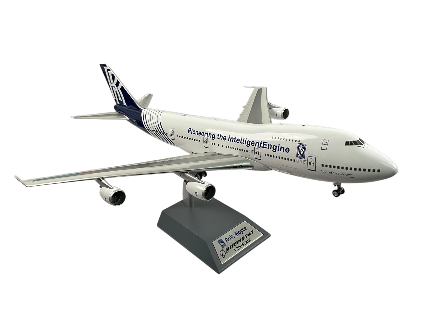 1/200 Inflight200 (IF742RR787) Boeing B747-267B (N787RR) "Pioneering the Intelligent Engine" -RR Flying Testbed- Rolls-Royce (Limited Edition)