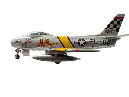 1/72 Corgi (AA35801) North American F86F Sabre (FU-584 c/n 24584) "MiG Mad Marine" "Lyn Anne I & Dave" flown by Maj. John Glenn, U.S.M.C. (3  Kills) South Korea 1951, 25th FS, 51st FW, U.S.A.F. (Limited Edition)