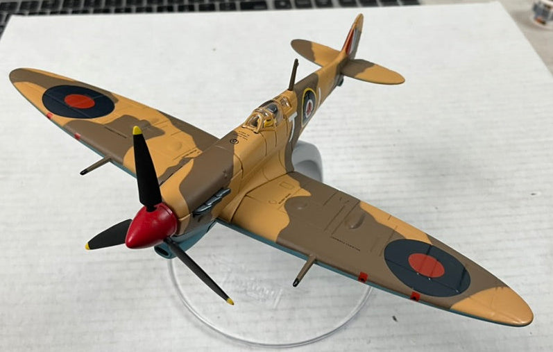 1/72 Corgi (AA31902) Supermartine Spitfire Mk.VB (EP706 / T-L) flown by Sqn/Ldr. Maurice "Mike" Stephens, 10th Oct 1942 Takali, Malta No.249 Sqdn R.A.F. (Limited Edition) 2002 Release