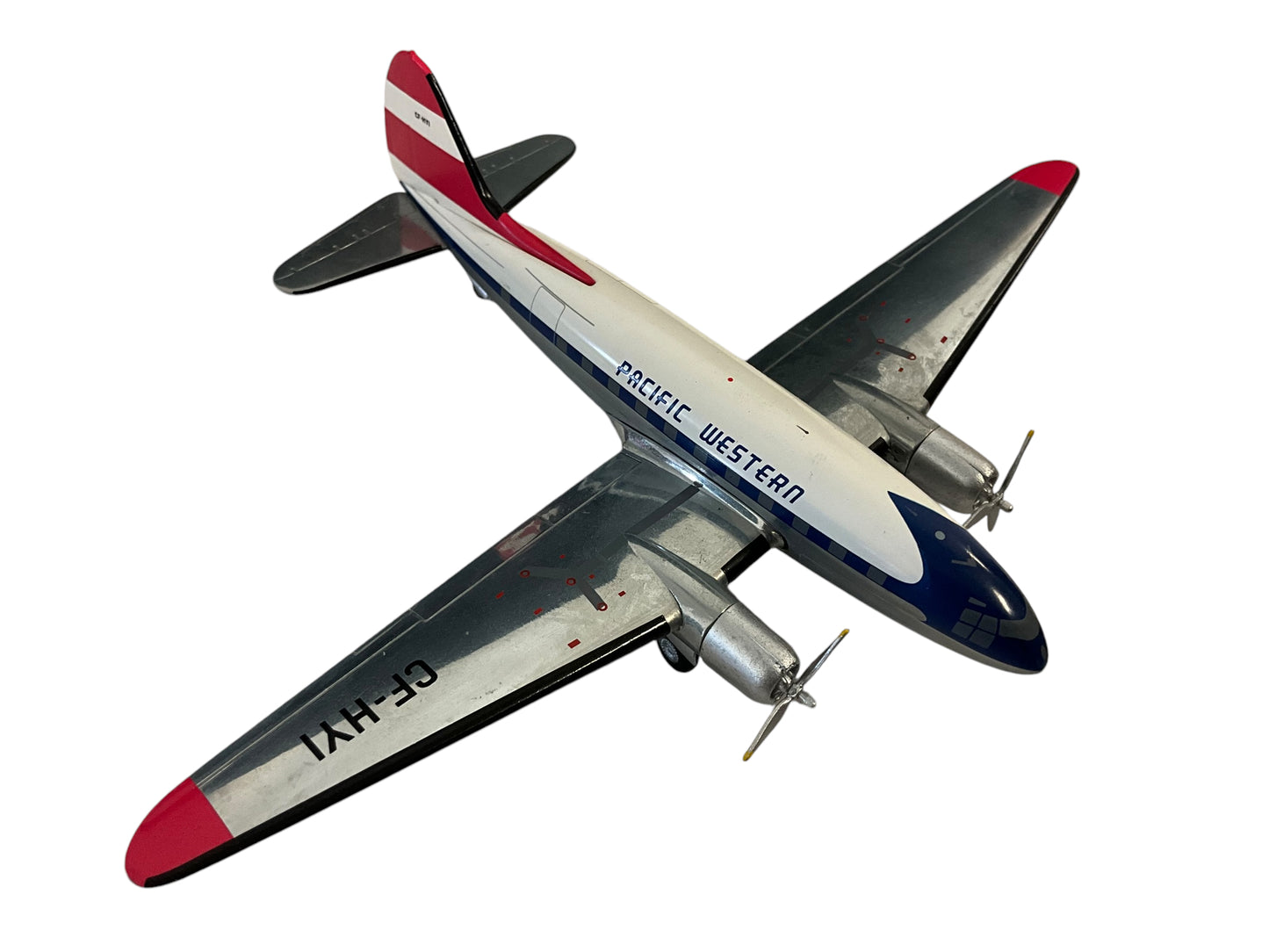 1/200 WESTERN-MODELS CURTISS C-46C COMMANDO PACIFIC WESTERN AIRLINES (LIMITED EDITION)