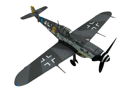 1/72 Witty Wings (WTW72-003-007) Messerschmitt Bf109G-6 (Yellow 6) flown by Obfw. Heinrich Bartels, II/J27, JG54, WWII, Drittes Reich, Luftwaffe (Limited Edition)