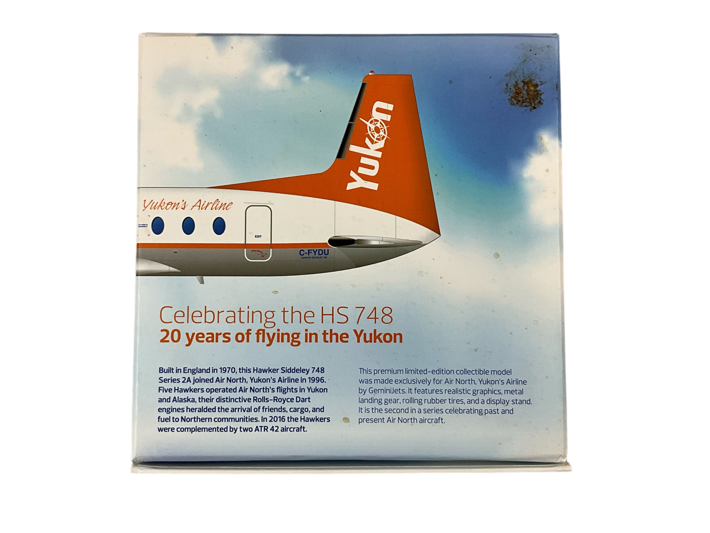 1/200 Gemini200 (G2ANT614) Hawker Siddeley HS748 Andover (C-FYDU) "Yukon's Airline" Air North (Limited Edition)