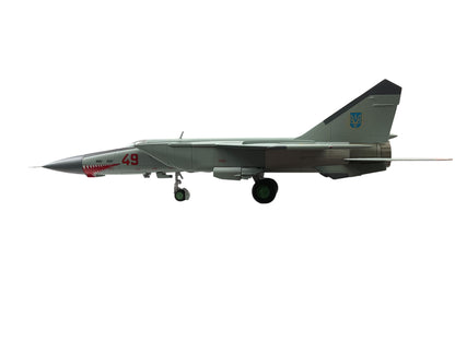 1/72 Hobbymaster (HA5606) Mikoyan MiG25PD Foxbat (Red 49) Vaislkov 1995, 146th Fighter Regiment, Ukraine Air Force (Limited Edition)