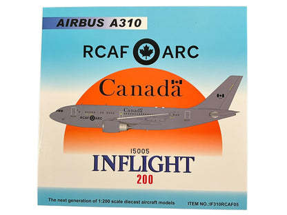 1/1200 Inflight200 (IF310RCAF05) Airbus A310-304MRTT (CC150) Polaris (15005) Lo-Vis Grey Camo (CFB Trenton, Ont) 437 "Husky" Sqdn  R.C.A.F. (Limited Edition) 2020 Release