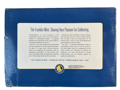 1/48 Franklin Mint/Armour (B11E193) Canadair CF104`(F104G) Starfighter (104880) 441 "Silver Fox" Sqdn Disbandment Scheme Canadian Armed Forces (Limited Edition)