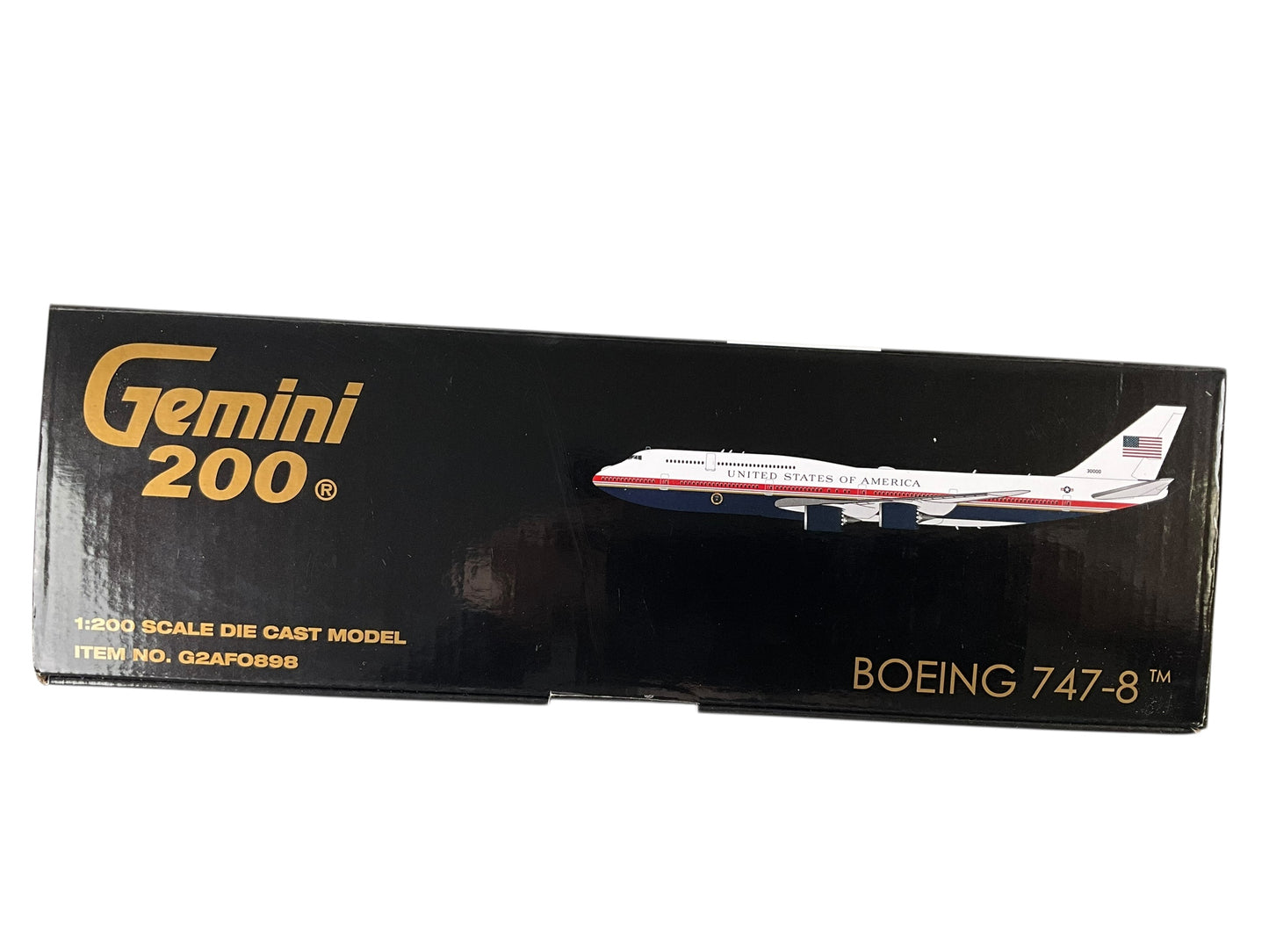 1/200 Gemini200 (G2AFO898) Boeing (VC25B) B747-8 (30000) "Air Force One" United States of America (Limited Edition) 2020 Release