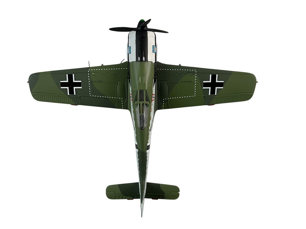1/48 Franklin Mint/Armour (B11B586/98163) Focke-Wulf Fw190A flown by WWII Ace (68 Kills) Hptm. Fritz Losigkeit, Kdr. I/JG1 Deutsche Reich Luftwaffe (Limited Edition)