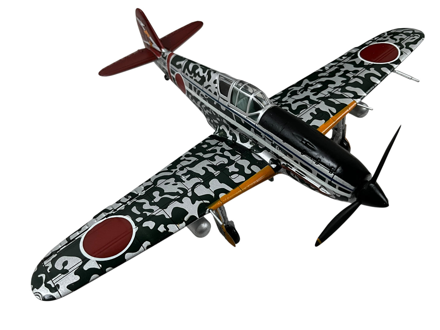 1/72 IXO Models (DDIJ00019) Kawasaki KI61 Hien/Tony (295) flown by Captain Kobayashi Teruhiko (5 Kills), Aluminum & Black Splinter Pattern Camo, 244th Squadron (Fighter Regiment), Imperial Japanese Army Air Force 1945 (Limited Edition)