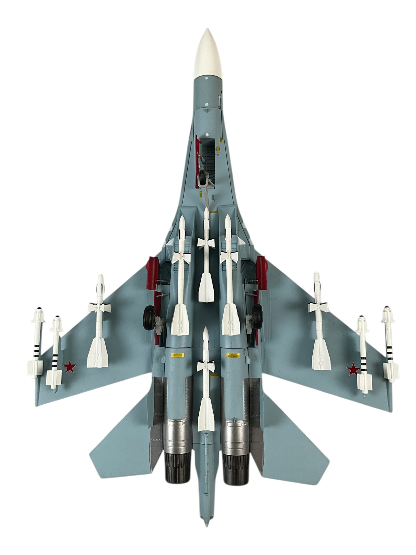 1/72 (Witty Wings) Sky Guardians (WTW-72-014-005) Sukhoi SU27 Flanker-B (Red 07) "Evil Eye" 3-Tone Blue Splinter Pattern Camo, Russian Air Force (Limited edition (Limited Edition)