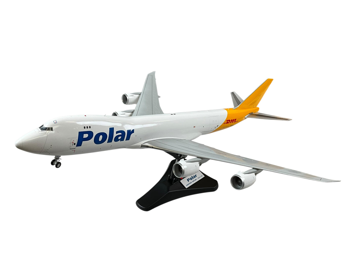 1/200 JC Wings (XX2712) Boeing B747-8F (N851GT) "DHL" Polar Air Cargo (Limited Edition) 2021 Release