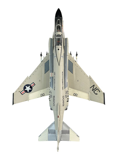 1/48 Armour/Franklin Mint (B11B553/98233) McDonnell Douglas F4J  Phantom II (155800 / 100) "Showtime100" flown by Lt.Cunningham & Lt.Driscoll "U.S.S.Constellation" VF96 "Fighting Falcons" U.S.Navy, 1972 Vietnam War(Limited Edition)