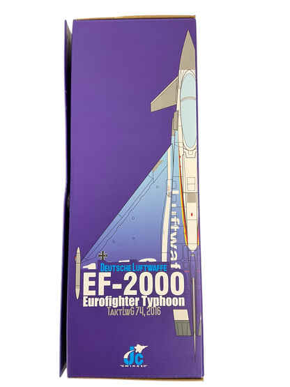 1/72 JC Wings (JCW-72-2000-007) Airbus Eurofighter EF2000 Typhoon (30+68) "60 Jahre Deutsche Luftwaffe" TaktLG74 2016 Deutsche Bundes Luftwaffe (Limited Edition #70 of 600)