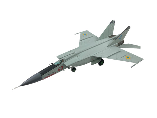 1/72 Hobbymaster (HA5606) Mikoyan MiG25PD Foxbat (Red 49) Vaislkov 1995, 146th Fighter Regiment, Ukraine Air Force (Limited Edition)
