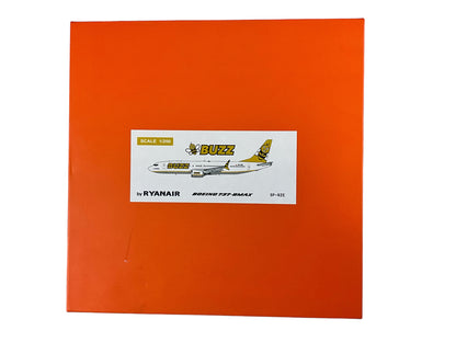 1/200 JC200 (EW238M004) Boering B737-8MAX (SP-RZE)  "BUZZ" - by Ryanair (Limited Edition)