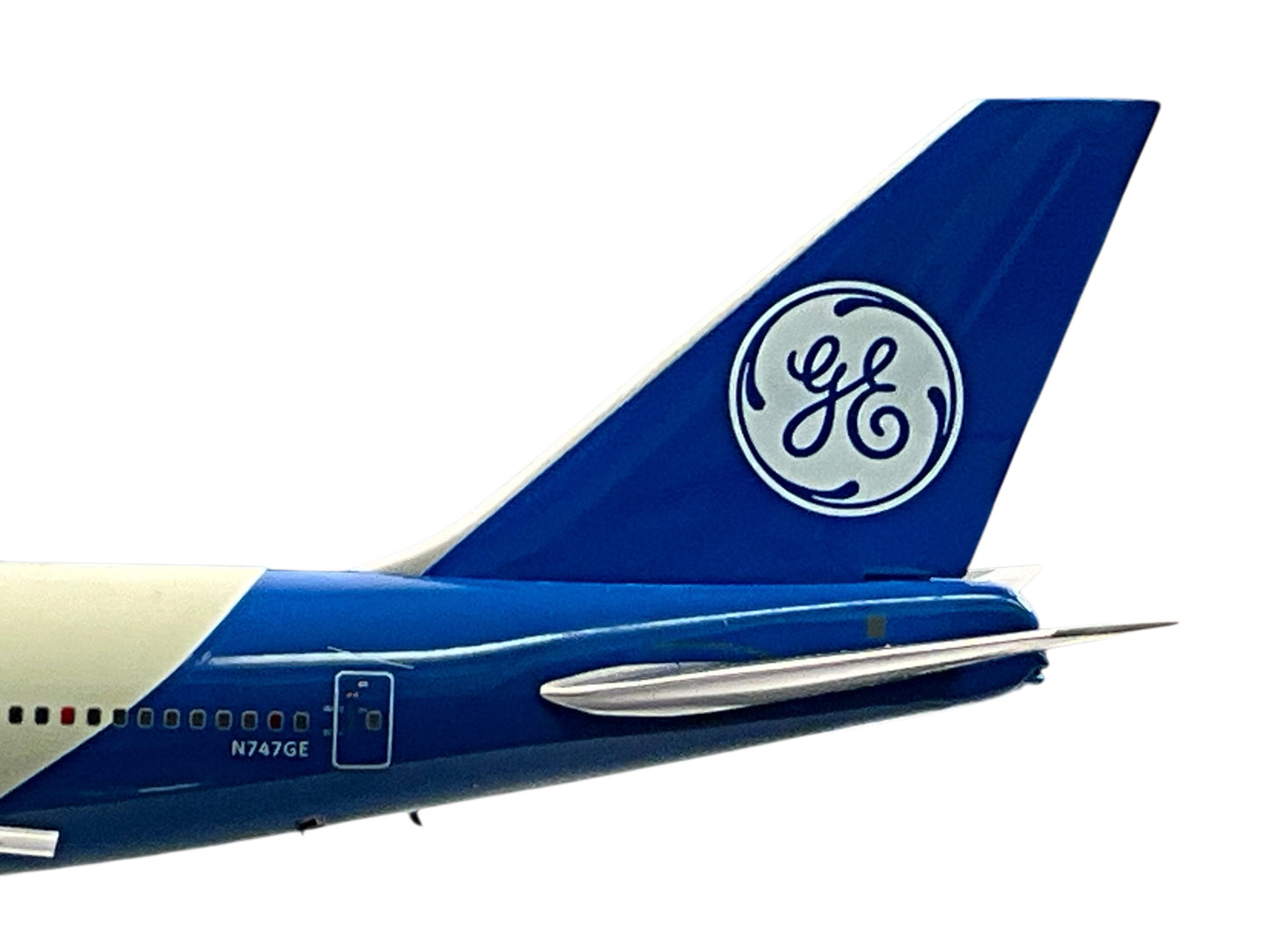 1/200 Inflight200 (IF742GE01) Boeing B742-121 (N747GE) "GE Propulsion Test Platform" General Electric (Limited Edition)
