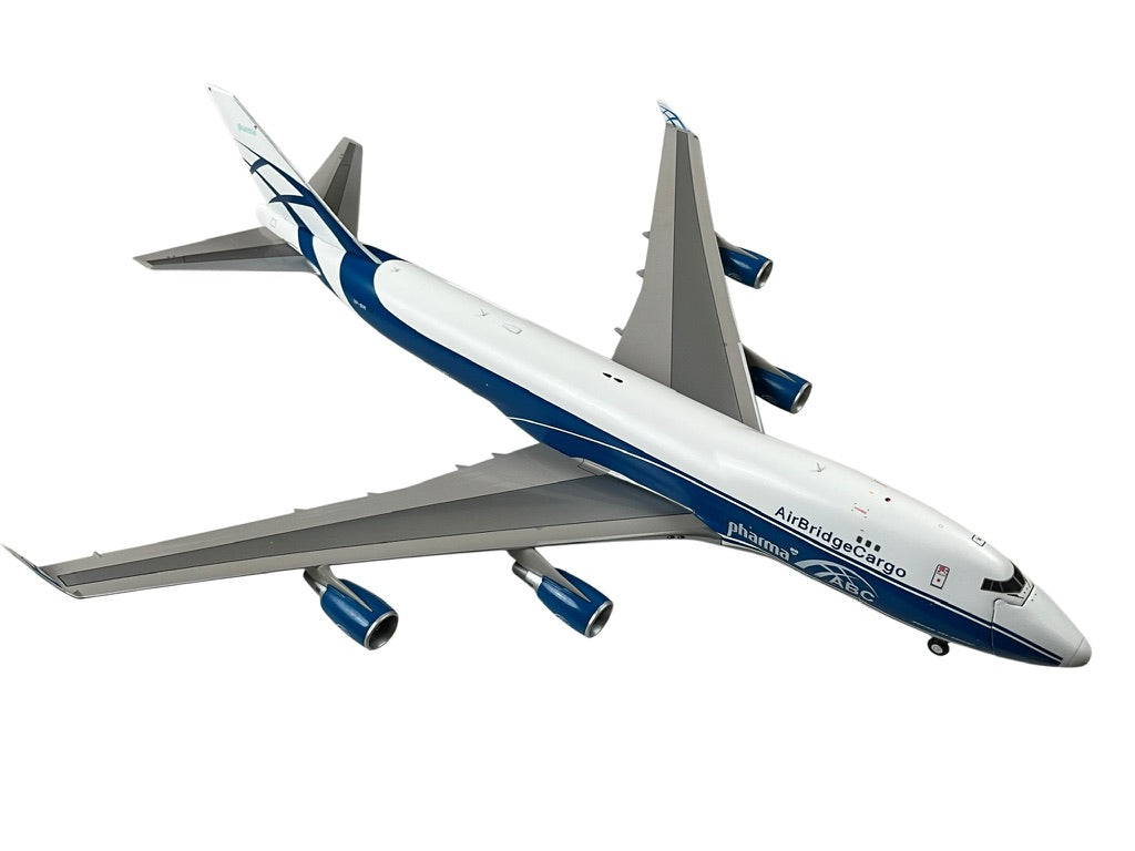 1/200 Gemini200 (G2ABW934) Boeing B747-400F (VP-BIM) "ABC pharma" (Interactive Series) AirBridge Cargo (limited Edition) 2021 Release