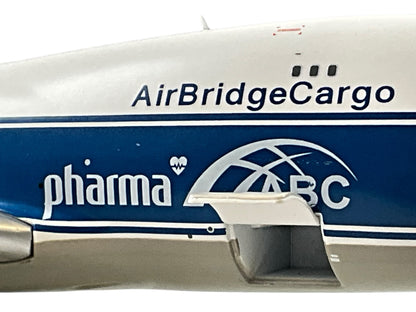 1/200 Gemini200 (G2ABW934) Boeing B747-400F (VP-BIM) "ABC pharma" (Interactive Series) AirBridge Cargo (limited Edition) 2021 Release