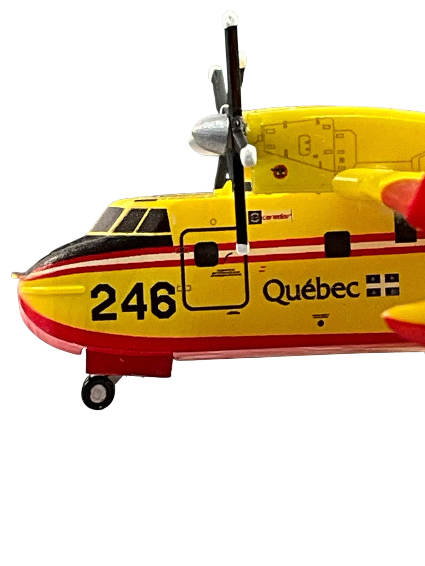 1/200 3D Design Deck (3DD0108) Bombardier CL415 Water Bomber (C-GQBI / #246) Province of Quebec (Limited Edition #54 of Only 250)