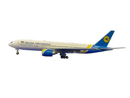 Ukrainian International Airlines Boeing 777-200ER JC Wings 1:200 Scale Die Cast Model NIB