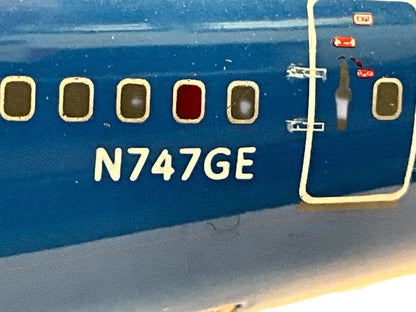1/200 Inflight200 (IF742GE01) Boeing B742-121 (N747GE) "GE Propulsion Test Platform" General Electric (Limited Edition)