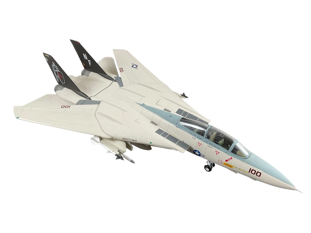 1/48 Armour/Franklin Mint (98069) Grumman F14A Tomcat (100) USS Kittyhawk VF154 "Black Knights"U.S.Navy (Limited Edition)