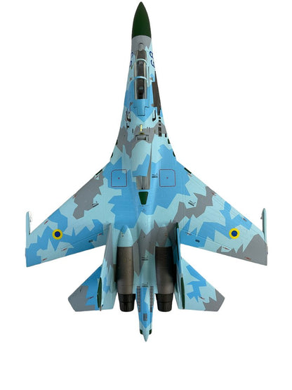 Ukrainian Air Force Sukhoi Su-27BUB Splinter Pattern JC Wings 1:72 Die Cast Model NIB