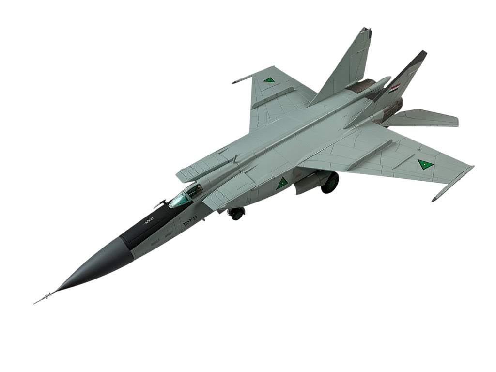 1/72 HobbyMaster (HA5602)  Mikoyan-Gurevich MiG25PDS Foxbat (25211) "The Hornet Killer"flown by Lt. Zuhair Dawood Jan17 1991, 84th Sqdn, Iraqi Air Force (Limited Edition) 2018 Release