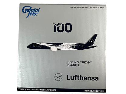 1/200 Gemini200 (G2DLH1483) Boeing B787-9 Dreamliner (D-ABPU) Berlin "100 Year Lufthansa Anniversary Livery" 2026 Lufthansa (Limited Edition) 2026 Release
