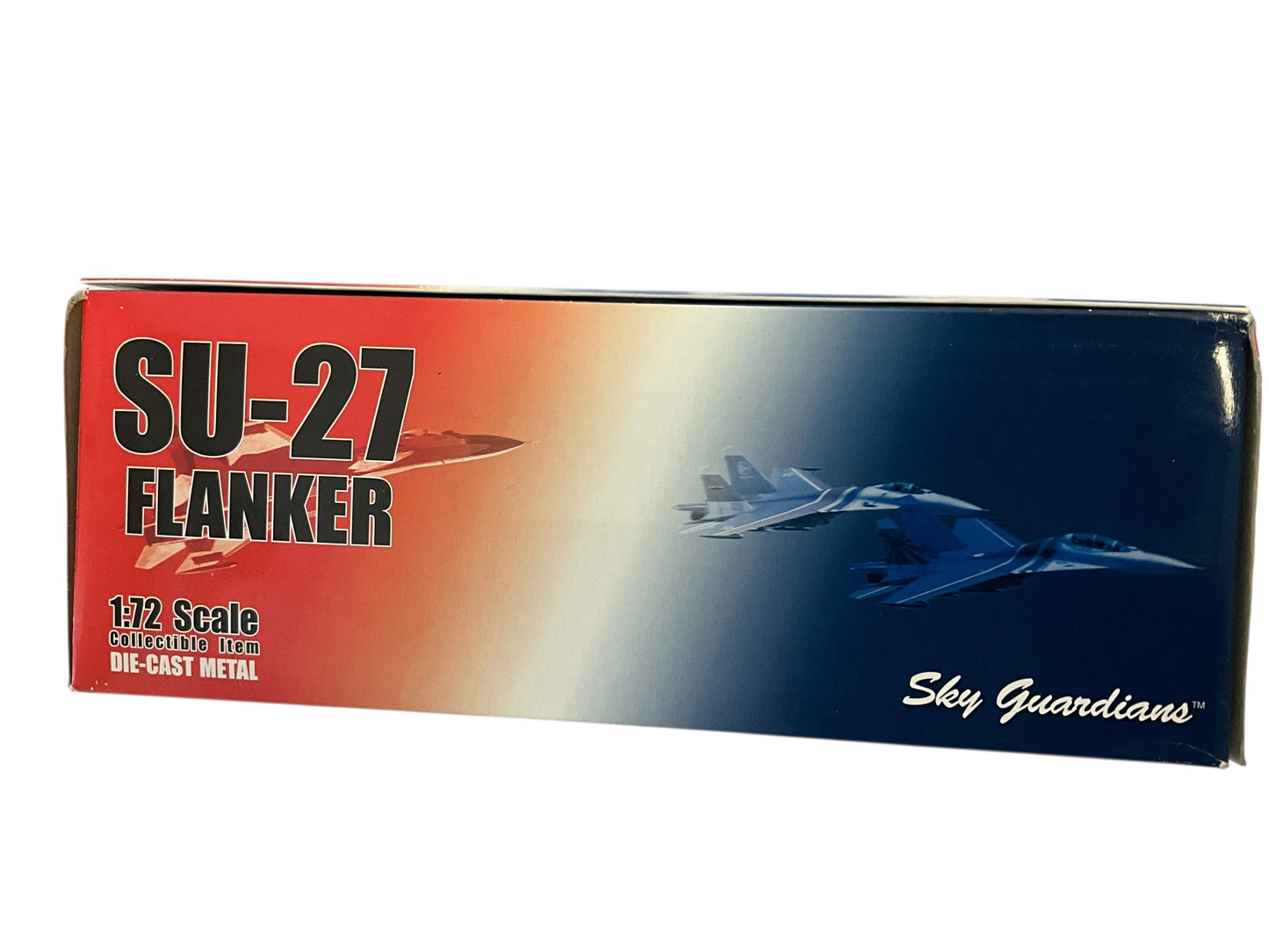 1/72 (Witty Wings) Sky Guardians (WTW-72-014-007) Sukhoi SU27 Flanker-B (Blue 38) "Evil Eye" 3-Tone Blue Splinter Pattern Camo, Russian Air Force (Limited Edition)