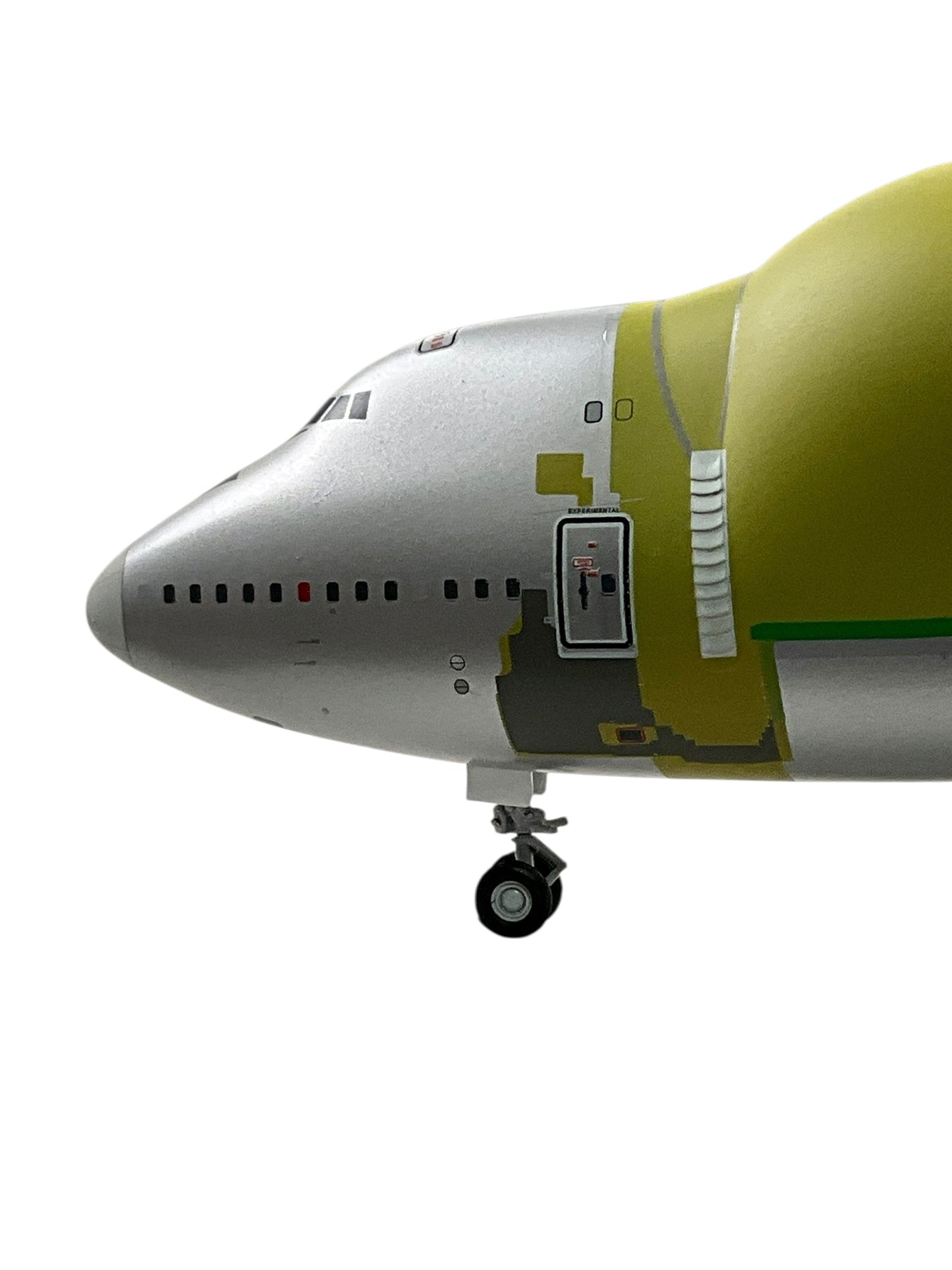 1/200 J C Wings (LH2166A) Boeing B747-400LCF Dreamlifter (N747BC) Flaps Down "Green Zinc Chromate Primer Livery" The Boeing Company (Limited Edition)