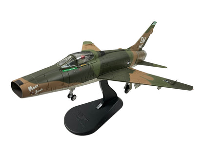 1/72 HobbyMaster (HA2102) North American F100D Super Sabre (56-3580) "Mary Jane" flown by Maj. Don Schmenk late 1969 Tuy Hoa, South Vietnam 31st TFW 308th TFS, U.S.A.F. (Limited Edition of 2100) Sept 2008 Release