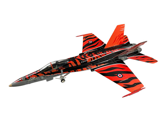 1/48 FRANKIN-MINT (B11E632) McDONNELL-DOUGLAS CF188 HORNET (188720) - 2003 Tiger Meet of the Americas - C.F.B Cold Lake, Alberta - 410 Cougar Sqdn - CANADIAN ARMED FORCES (LIMITED EDITION of ONLY 400)