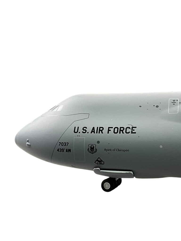 1/200 Gemini200 (G2AFO1136) Lockheed C5M Super Galaxy (70037) "Spirit of Chicopee" Westover Massachusetts AFRC 439th AW U.S.A.F. (Limited Edition) 2024 Release