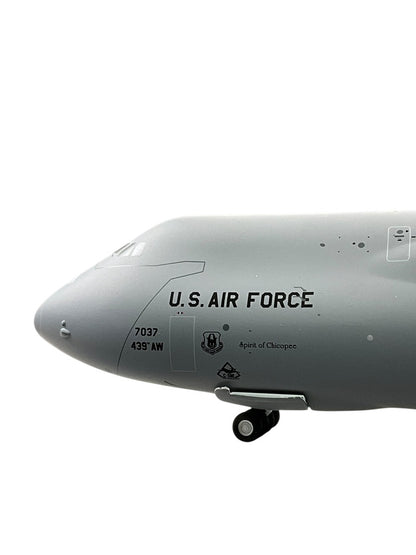 1/200 Gemini200 (G2AFO1136) Lockheed C5M Super Galaxy (70037) "Spirit of Chicopee" Westover Massachusetts AFRC 439th AW U.S.A.F. (Limited Edition) 2024 Release