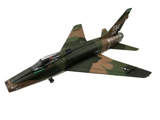 1/72 HobbyMaster (HA2102) North American F100D Super Sabre (56-3580) "Mary Jane" flown by Maj. Don Schmenk late 1969 Tuy Hoa, South Vietnam 31st TFW 308th TFS, U.S.A.F. (Limited Edition of 2100) Sept 2008 Release
