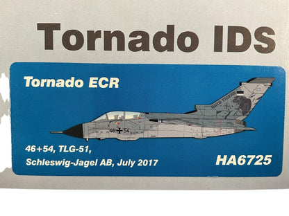 1/72 Hobbymaster (HA6725) Panavia Tornado ECR (46+54) "Nato Tigers" Lo-Vis Grey Camo TLG-51 "Immelmann" Deutsche Bundes Luftwaffe Schleswig-Jagel AB 2017 (Limited Edition)
