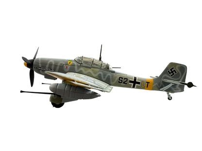 1/48 Franklin Mint/Armour (B11E183) Junkers JU87-D5 Stuka (S2+T) 2/Tone Grey Winter Camo w/GAD Spray Can Snow "Operation Barbarosa" 1943 Sturzkampfgeschwader 77 (III/StG-77) Deutsch Reich's Luftwaffe (Limited Edition)