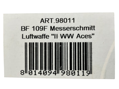 1/48 Armour (ART.98011) Messerschmitt Bf109F-2 flown by Major Werner Mölders Jagdgeschwader 51 (JG51) "Battle of Britain" WWII Reichs Luftwaffe (Limited Edition)