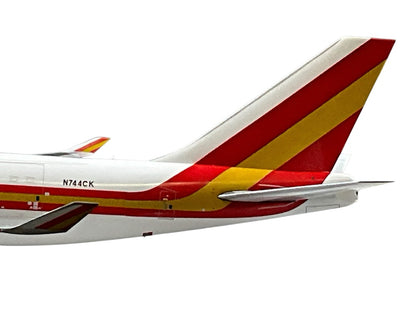 1/200 JC Wings (XX20120A) Boeing B747-400BCF (N744CK) "Flaps Down" (Not Without My Mask) "Capt.P.W. Bishop" Kalitta Air (Limited Edition) 2022 Release