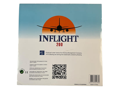 1/200 Inflight200 (IF747SPPW01) Boeing B747SP (C-FPAW) "Pure Power Engines" Pratt & Whitney Canada (Limited Edition)