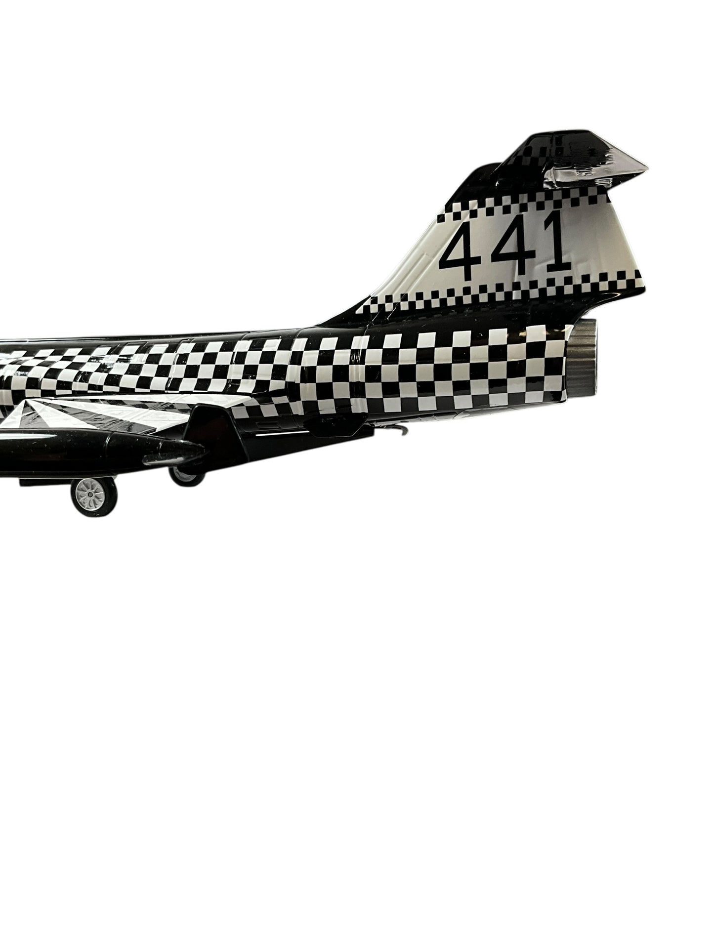 1/48 Franklin Mint/Armour (B11E193) Canadair CF104`(F104G) Starfighter (104880) 441 "Silver Fox" Sqdn Disbandment Scheme Canadian Armed Forces (Limited Edition)