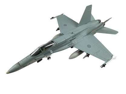 1/48 FRANKLIN-MINT (B11E123) McDONNELL-DOUGLAS CF188 HORNET (188766) Low Vis Blue-Gray Camoflage Livery 1st CAD,CFB Baden/Soelingen Germany 439 SabreTooth Tiger Sqdn 1991 - Later 416,441 & 409 Sqdn -CANADIAN ARMED FORCES (LIMITED EDITION #154 of ONLY 250)