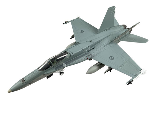 1/48 FRANKLIN-MINT (B11E123) McDONNELL-DOUGLAS CF188 HORNET (188766) Low Vis Blue-Gray Camoflage Livery 1st CAD,CFB Baden/Soelingen Germany 439 SabreTooth Tiger Sqdn 1991 - Later 416,441 & 409 Sqdn -CANADIAN ARMED FORCES (LIMITED EDITION #154 of ONLY 250)