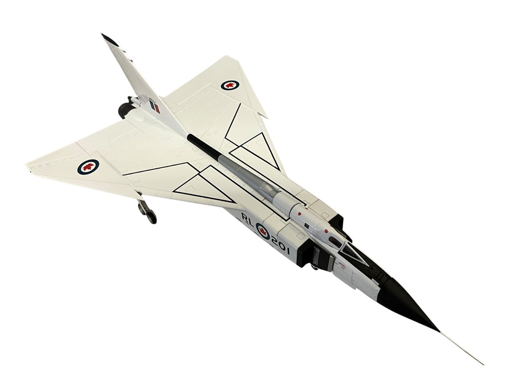 1/72 (HobbyMaster) Canadian Warplane Heritage Museum (CWH003) Avro (Canada) CF105 Arrow (25201) RL201 First Flight by Jan ZURAKOWSKI Mar-25, 1958 (Limited Edition of 3500)