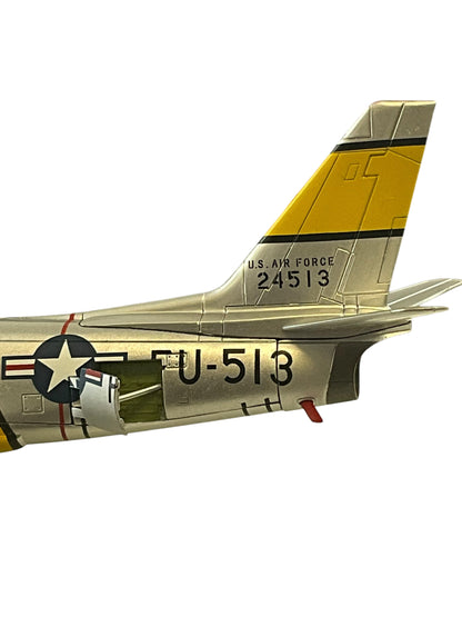 1/200 HobbyMaster (HA4307) North American F86F Sabre (FU513) flown by Major James Jabara (22 Kills) 334 FS U.S.A.F. Kimpo AB,  South Korea July 1953 (Limited Edition of Only 500)